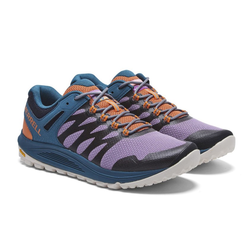 Chaussure Trail Merrell Nova 2 X See America Bleu/Violette Homme | W.S.RYSD